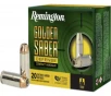 Remington Ammunition R21370 Golden Saber Defense 10mm Auto 180 GRBrass Jacket Hollow Point 20 Per Box