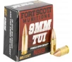 Fort Scott Munitions 9MM-080-SCV Tumble Upon Impact  TUI  9mm Luger 80 gr Solid Copper Spun - 20rd Box