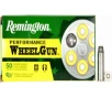 Remington Ammunition 22271 Performance WheelGun 38 Special 158 gr Lead Semi-Wadcutter  LSWC  - 50rd Box