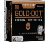 Speer Ammo 23614GD Gold Dot Personal Protection 9mm Luger 115 gr Hollow Point  HP  - 20rd Box