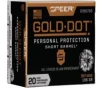 Speer Ammo 23917GD Gold Dot Personal Protection 357 Mag 135 gr Hollow Point  HP  - 20rd Box