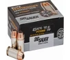 Sig Sauer E45AP050 Elite V-Crown 45 ACP 185 gr Jacketed Hollow Point  JHP  - 50rd Box