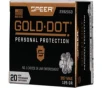 Speer Ammo 23920GD Gold Dot Personal Protection 357 Mag 125 gr Hollow Point  HP  - 20rd Box