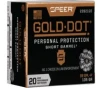 Speer Ammo 23921GD Gold Dot Personal Protection 38 Special  P 135 gr Hollow Point  HP  - 20rd Box