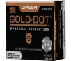 Speer Ammo 23964GD Gold Dot Personal Protection 45 ACP 185 gr Hollow Point  HP  - 20rd Box