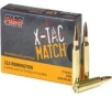PMC 223XM X-Tac  223 Remington 77 OTM Match Grade Ammunition - Loaded with Sierra Open Tip Match Kings - 20 Round Box