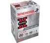Winchester Super-X Heavy Game Load 20 Gauge 2 75  1oz  4 Lead Shot 25 Rounds High Brass Case