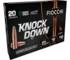 Fiocchi 270CHA Knock Down Hunting 270 Win 130 GRHollow Point  HP  20 Per Box  10 Cs - 20rd Box
