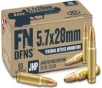 FN 10700030 DFNS 5 7x28mm 30 GRJacket Hollow Point 50 Per Box  10 Cs - 50rd Box