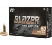 CCI 5296 Blazer Brass 9mm Luger 100 GRFull Metal Jacket 50 Per Box