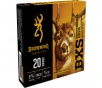 Browning Ammo B193112021 BXS 20GA 2 75  3 4oz Sabot Slug Shot 5 Per Box - 5sh Box