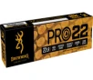 Browning Ammo B194122101 Pro22 22 LR 40 GRLead Round Nose 100 Per Box