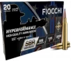 Fiocchi 308SBRA Hyperformance 308Win 125 GR Super Shock Tip 20 Per Box
