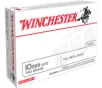 Winchester Ammo USA10MM USA 10mm Auto 180 gr Full Metal Jacket Flat Nose  FMJFN  - 50rd Box