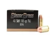 CCI Blazer Brass 40 S W 165 GR FMJ Ammo  5210 - 50rd Box