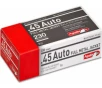 Aguila 1E452110 Target   Range 45 ACP 230 gr Full Metal Jacket  FMJ  - 50rd Box