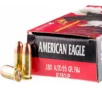 American Eagle  380 ACP 95 GR FMJ Ammunition- 50 Rd Box- AE380AP