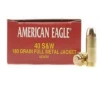 Federal AE40R1 American Eagle 40 S W 180 gr Full Metal Jacket  FMJ  - 50rd Box