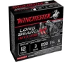 Winchester Ammo STLB1236 Long Beard XR Shot-Lok Turkey 12GA 3  1-3 4oz  6 Shot - 10sh Box