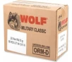 Wolf Military Classic  223 55 GR FMJ Ammo - 500rd Case