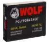 Wolf 300BLKFMJ1 Polyformance  300 Blackout 145 GR FMJ Steel Case  Non-Corrosive - 500 Round Case