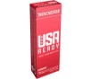 Winchester Ammo RED9 USA Ready 9mm Luger 115 gr Full Metal Jacket Flat Nose  FMJFN  - 50rd Box