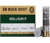 Sellier   Bellot 12 Gauge SB12BSI 2-3 4  1-1 8 oz  1 Buckshot 12 Pellets Lead 10rd Box