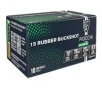 Fiocchi 12LERBK Rubber 12GA 2 75  Rubber Buckshot 15 Pellets 00 Buck - 10sh Box