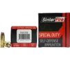 SinterFire Inc SF40125SD Special Duty  SD  40 S W 125 gr Lead Free Frangible Hollow Point - 20rd Box