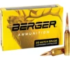 Berger Bullets 50010 Target Rifle 6 5 PRC 156GR Hybrid 20 Per Box