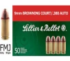 Sellier   Bellot SB380A Handgun 380 ACP 92 gr Full Metal Jacket  FMJ  - 50rd Box
