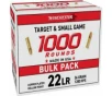 Winchester USA White Box  22 LR 36gr Copper Plated Hollow Point Brass Case Ammo 1000 Rounds
