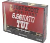 Fort Scott Munitions Tumble Upon Impact 5 56 NATO 70gr Solid Copper Spun Bullet 20rd Box