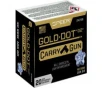 Speer Ammo 24259 Gold Dot Carry Gun 40 S W 165 gr Hollow Point  HP  - 20rd Box