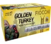 Fiocchi 123TRKC4 Golden Turkey Nickel Plated 12GA 3  1-3 4oz  4 Shot - 10sh Box