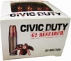 G2 Research 10MM Civic Duty - 20rd Box