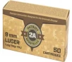 Patriot Sports LLC 9mm Luger 115gr FMJ Ammunition - P9MM115FCS