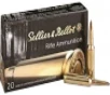 Sellier   Bellot Rifle 6 5 Creedmoor 156 gr Soft Point Brass Case 20 Rounds SB65D