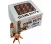 G2 Research Civic Duty 40 Smith   Wesson  S W  122 GR Copper Expansion Projectile - 20rd Box