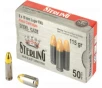 Sterling 9mm 115gr FMJ Steel Case Ammunition - 57674