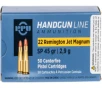 PPU 22 Rem Jet Mag 45 gr SP Handgun Ammunition - 50 rounds - PPH22RJ