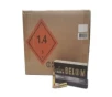 Belom 7 62x39 Ammunition - Brass Cased  Boxer Primed  Reloadable  Non-Corrosive  123 Grain Lead Core Full Metal Jacket  480 Round Case