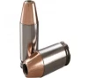 Underwood 45 Super 185gr Jacketed Hollow Point 20rd Nickel-Plated Brass