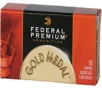 Federal Gold Medal HV 22 LR 40gr Lead Round Nose 50rd Brass Case