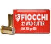 Fiocchi 32LA Shooting Dynamics 32 S W Long 100 GR Lead Wadcutter - 50rd Box