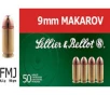 Sellier   Bellot SB9MAK 9x18 Makarov 95 GR Full Metal Jacket - 50rd Box