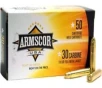 Armscor USA 30 Carbine 110gr FMJ 50 Rounds Brass Case