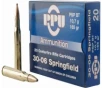 PPU PP30062 Standard Rifle 30-06 165 GR Pointed Soft Point - 20rd Box