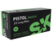 SK Pistol Match  22 LR Ammunition