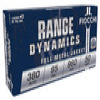 Fiocchi Training Dynamics 380 ACP - 95 Grain FMJ - 960 FPS - 50 Rounds - 380AP
